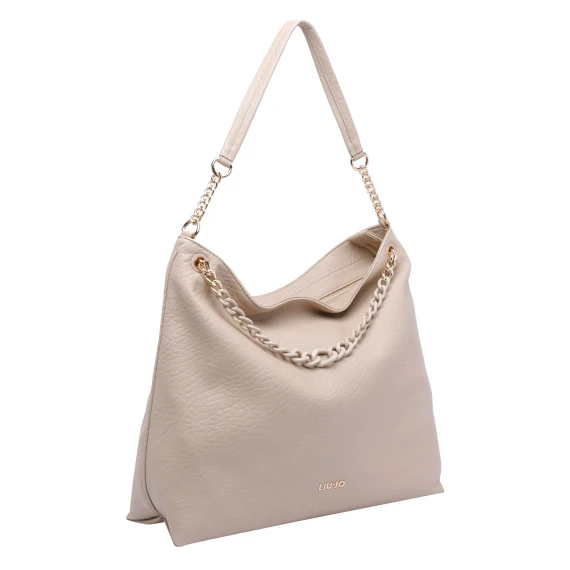MEDIUM LOGO HOBO BAG