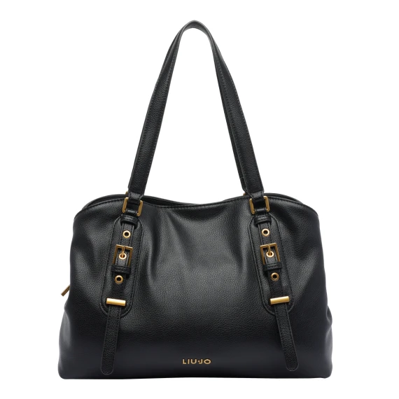MEDIUM LOGO SATCHEL BAG