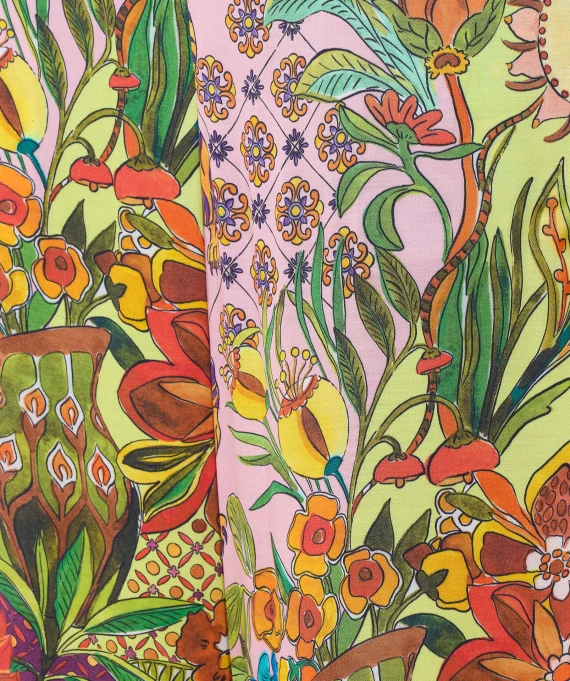 Pantaloni Multicolour