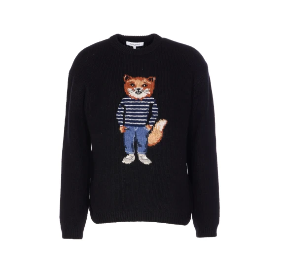 MAISON KITSUNE' Maglie Nero