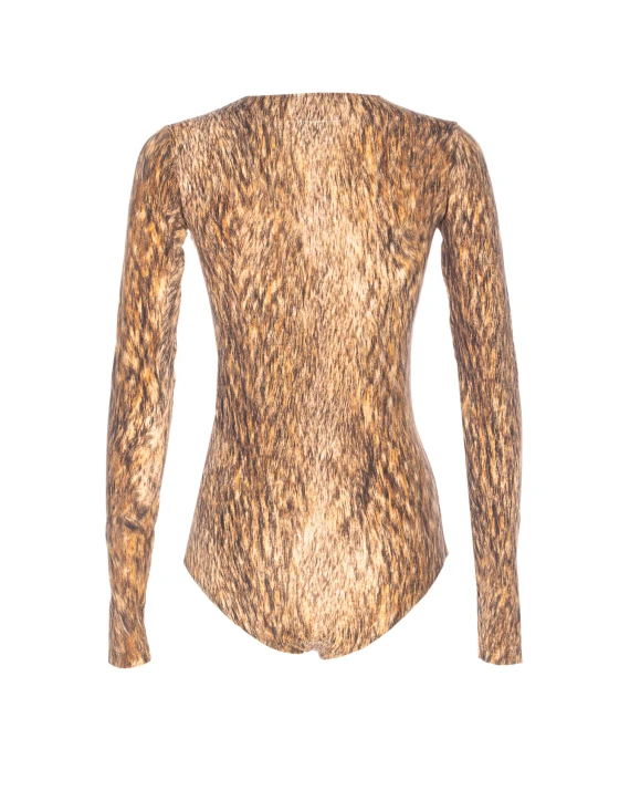 MM6 Maison Margiela Top Marrone