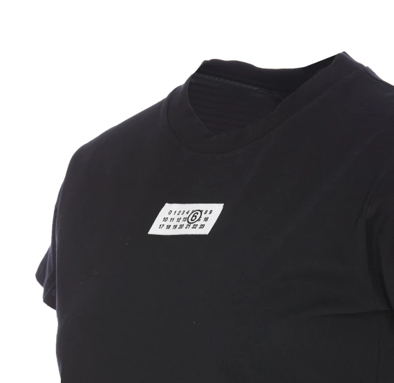 MM6 Maison Margiela T-shirt e Polo Nero