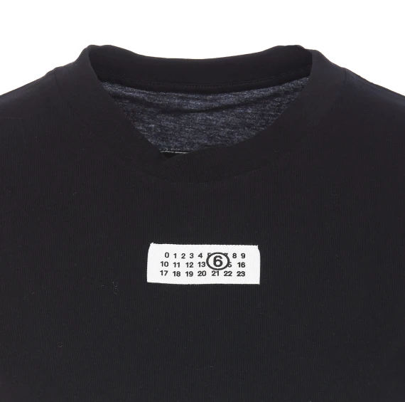 MM6 Maison Margiela T-shirt e Polo Nero