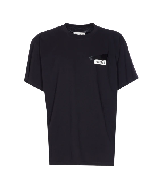 MM6 Maison Margiela T-shirt e Polo Nero