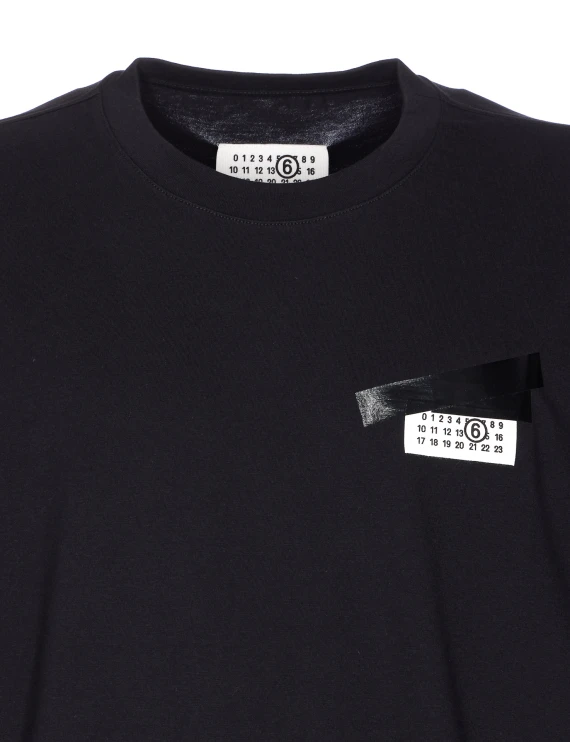 MM6 Maison Margiela T-shirt e Polo Nero