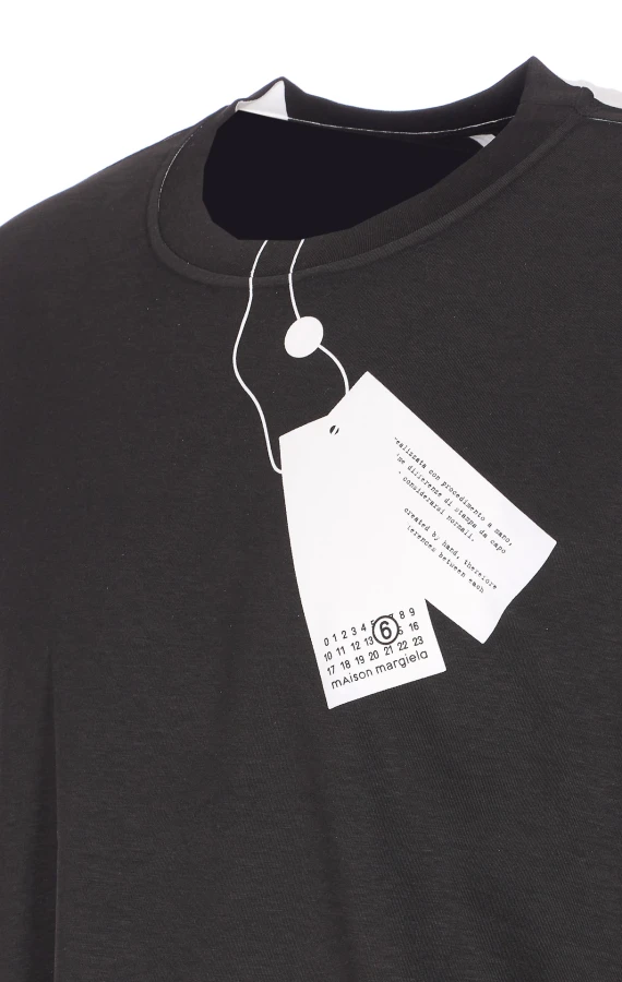 MM6 Maison Margiela T-shirt e Polo Nero