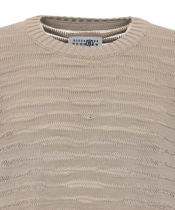 MM6 Maison Margiela Maglie Beige