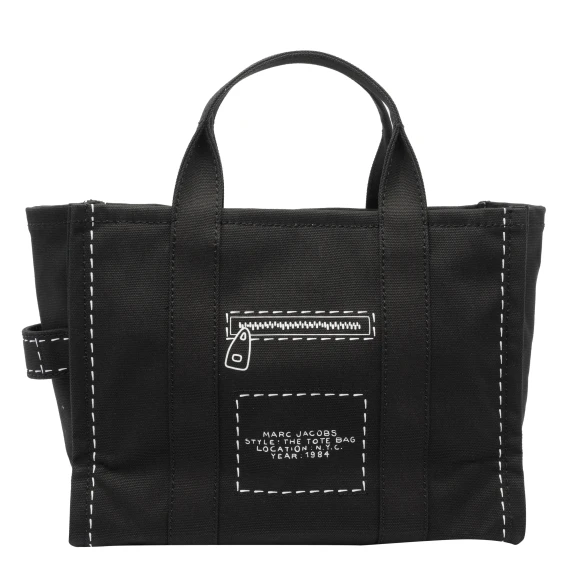 THE TROMPE L'OEIL CARGO CANVAS MEDIUM TOTE BAG