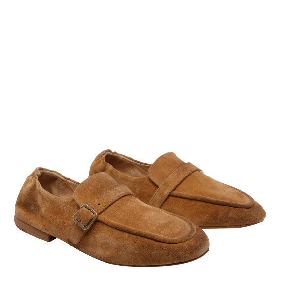 Flat shoes Brown