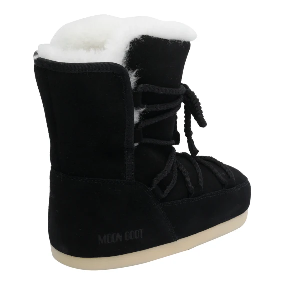 SHEARLING AND SUEDE EVX BOOTS