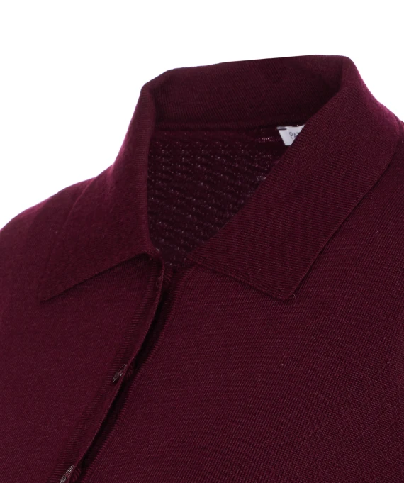 WOOL SWEATER WITH BUTTONS AND INTERNAL TOP