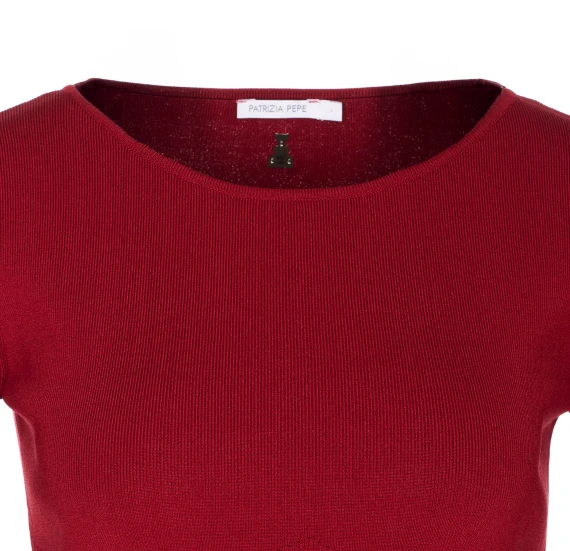 Patrizia Pepe Maglie Rosso