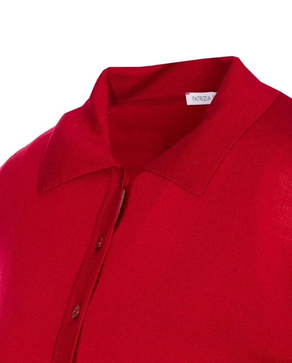 WOOL SWEATER WITH BUTTONS AND INTERNAL TOP