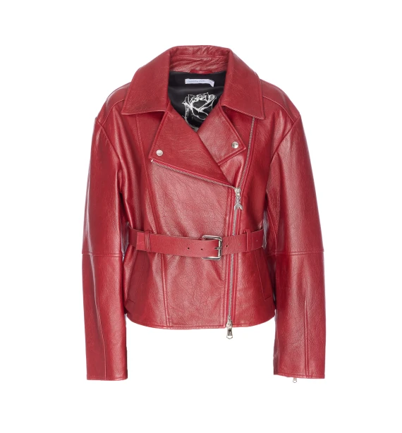 Patrizia Pepe Coats Red