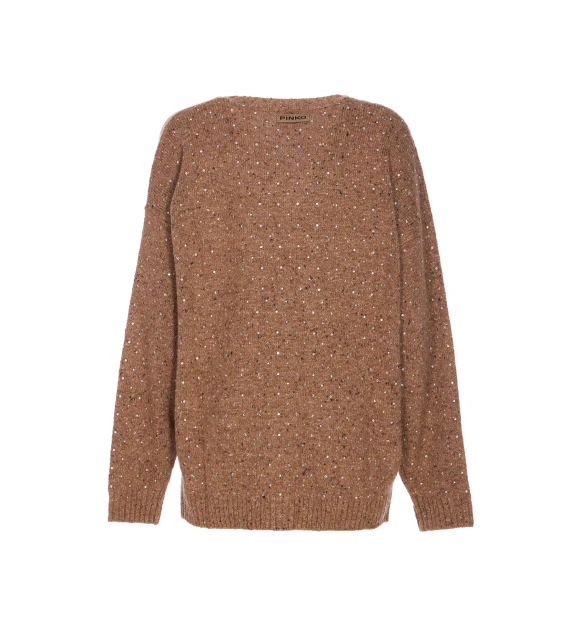 Pinko Maglie Marrone