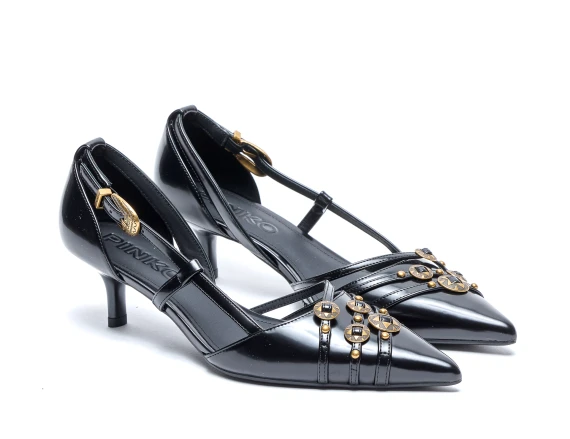 Scarpe con Tacco Nero