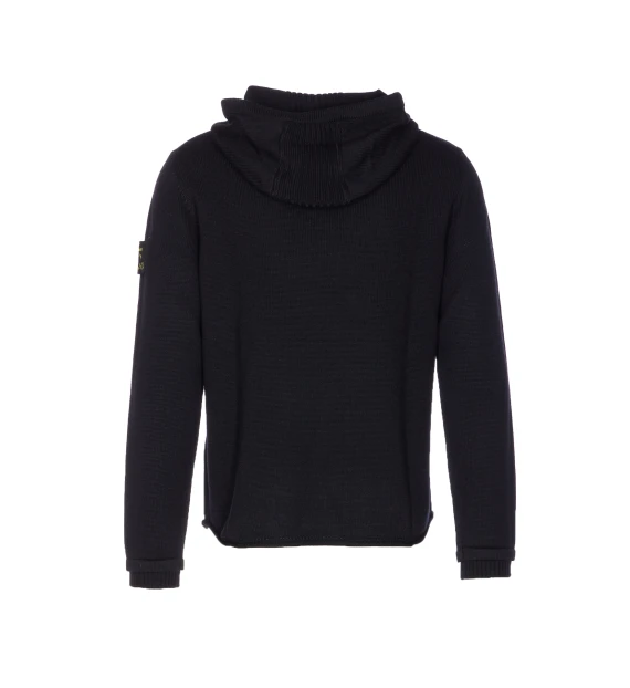 LOGO HOODED SWEATER