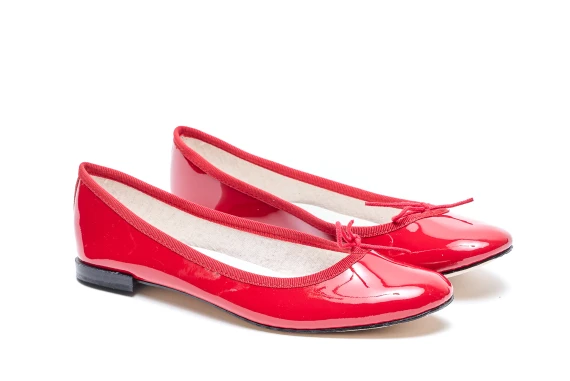 Flat shoes Red