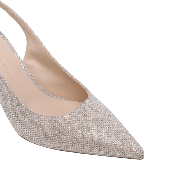 Scarpe con Tacco Argento