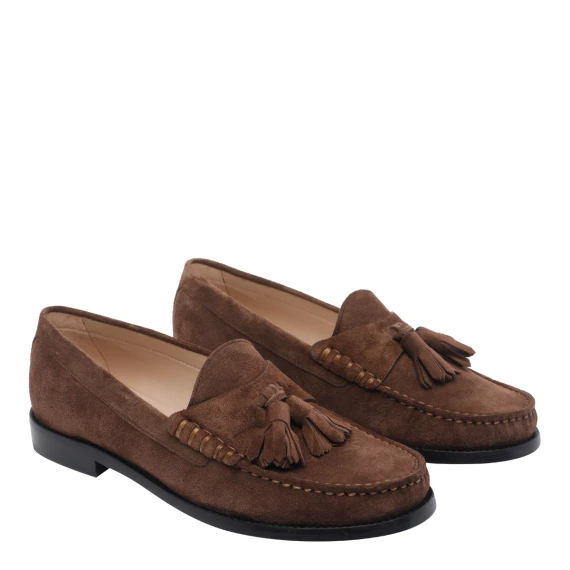 Flat shoes Brown