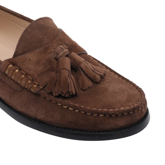 Flat shoes Brown