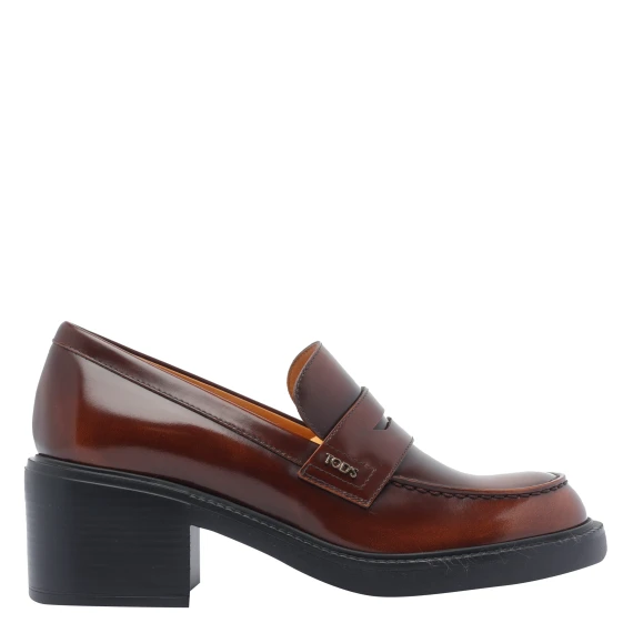 LEATHER PUMP LOAFERS