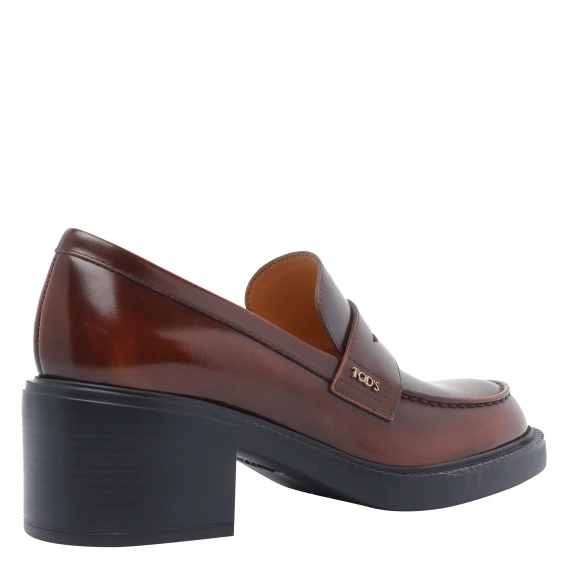 LEATHER PUMP LOAFERS