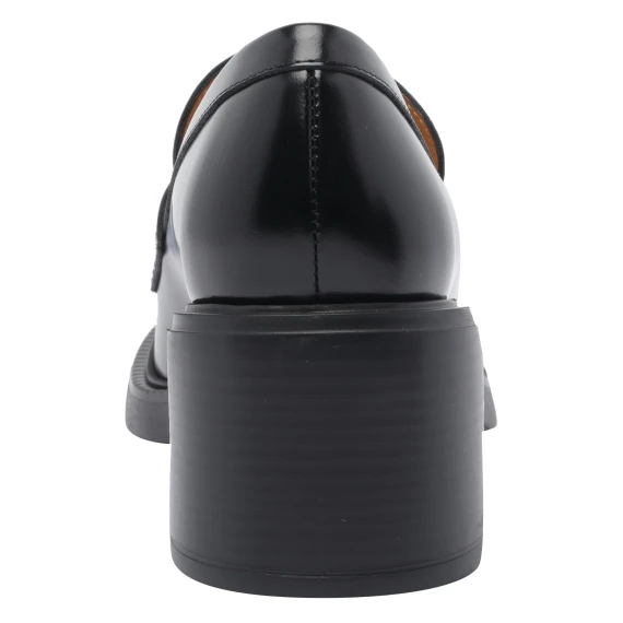 LEATHER PUMP LOAFERS