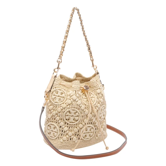 T-MONOGRAM BUCKET BAG