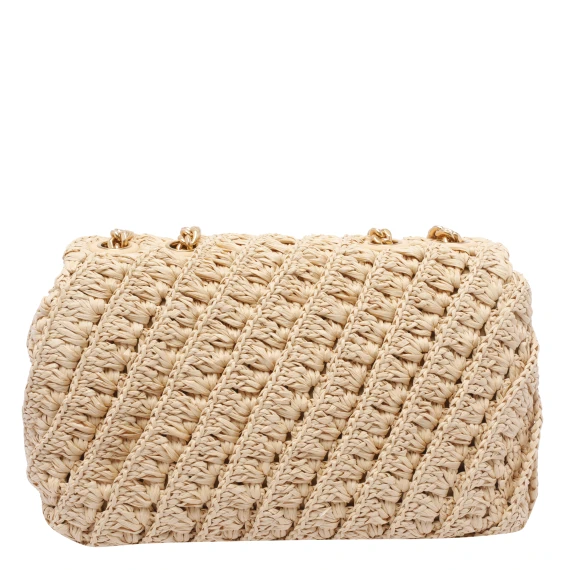 SMALL KIRA WOVEN CONVERTIBLE SHOULDER BAG