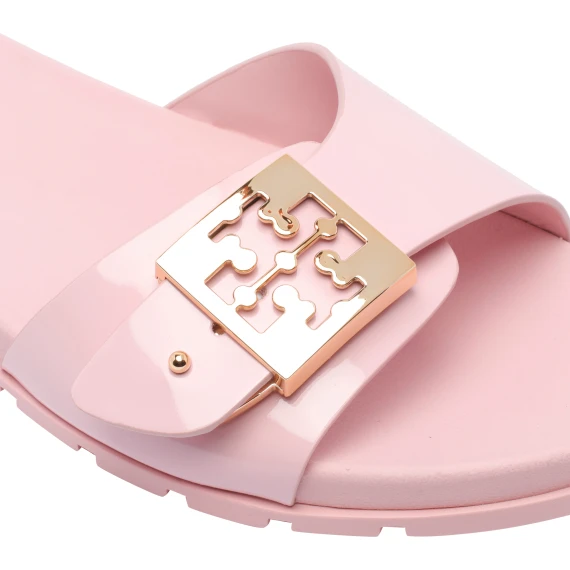 BUCKLE SLIDE SANDALS