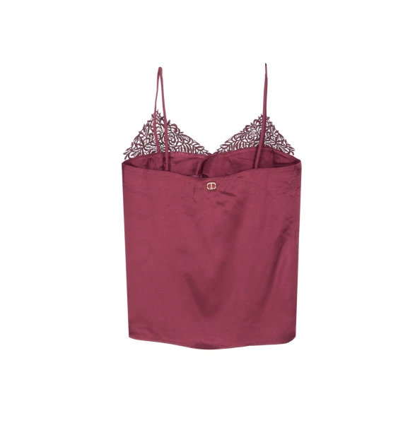Twin-set Top Rosso