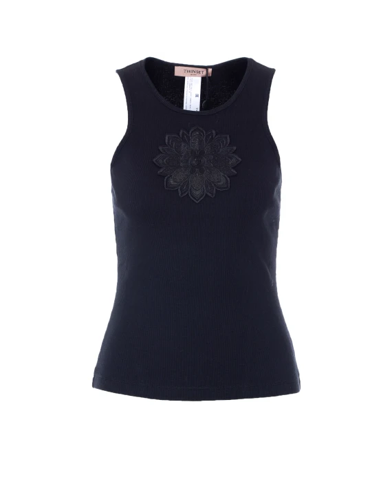 Twin-set Top Nero