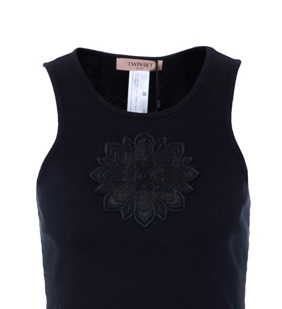 Twin-set Top Nero