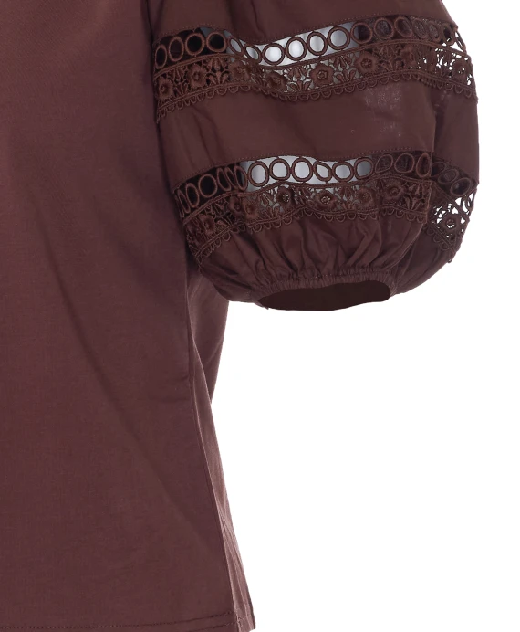 T-shirts and Polos Brown