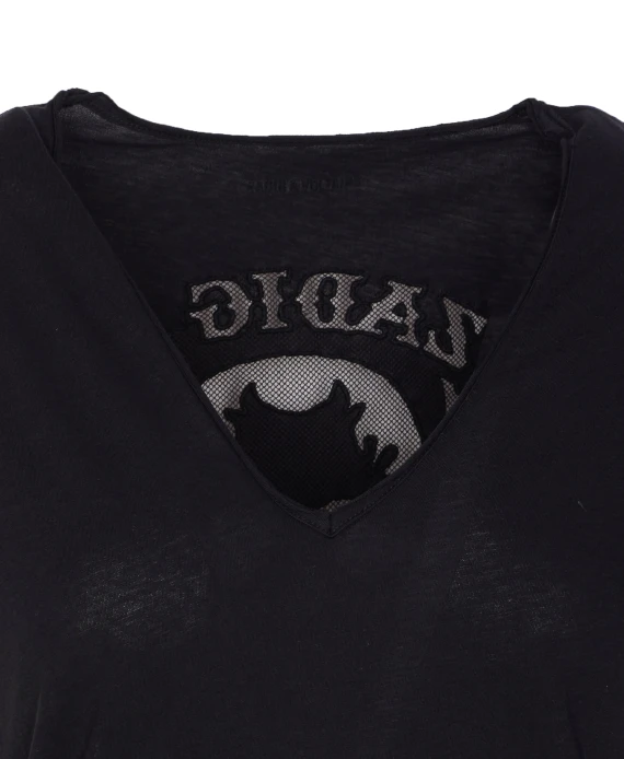 STORY FISHNET SKULL T-SHIRT