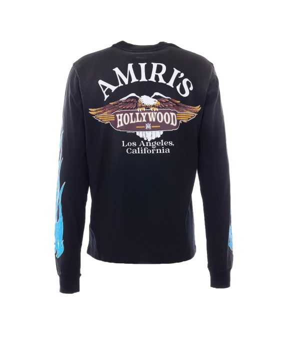 EAGLE FLAMES LONG SLEEVES T-SHIRT