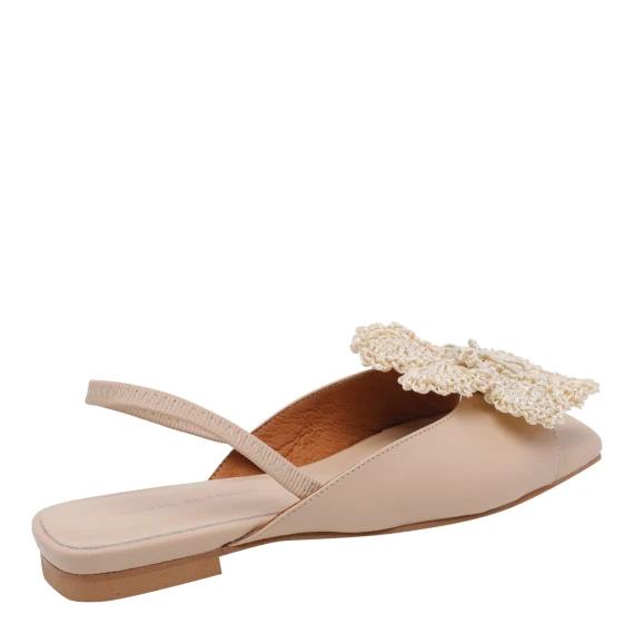 Scarpe con Tacco Beige