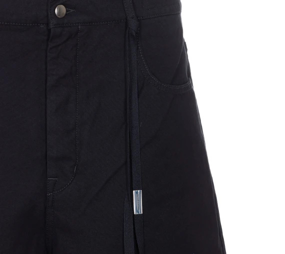 Ann Demeulemeester Pantaloncini Nero