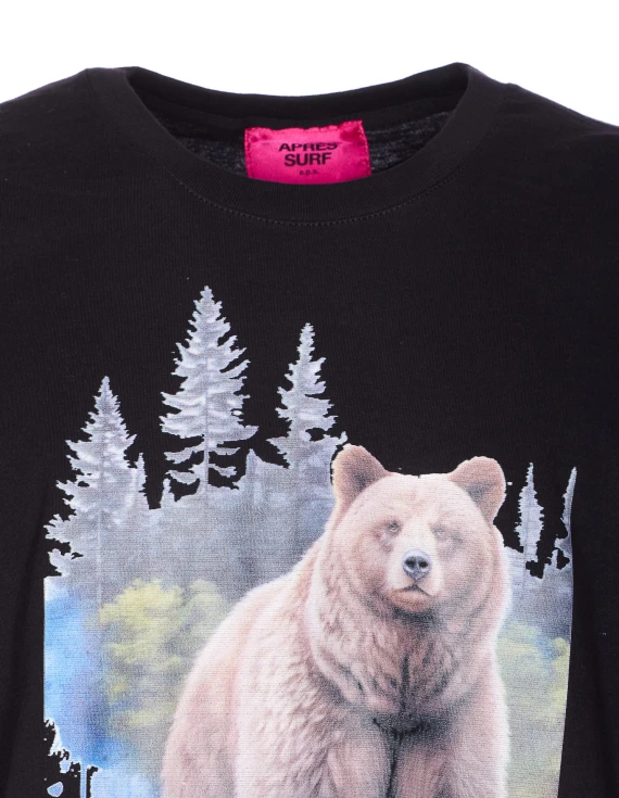 APRES SURF T-shirts and Polos Black