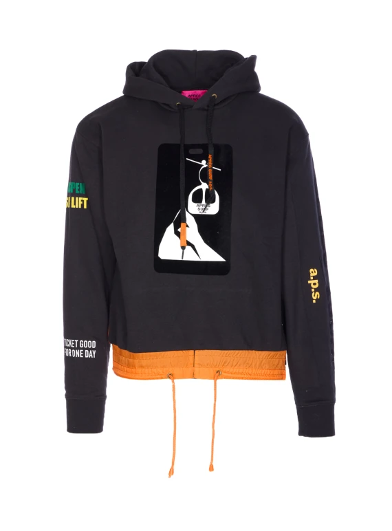 APRES SURF Maglie Nero