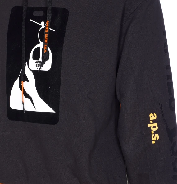 APRES SURF Maglie Nero