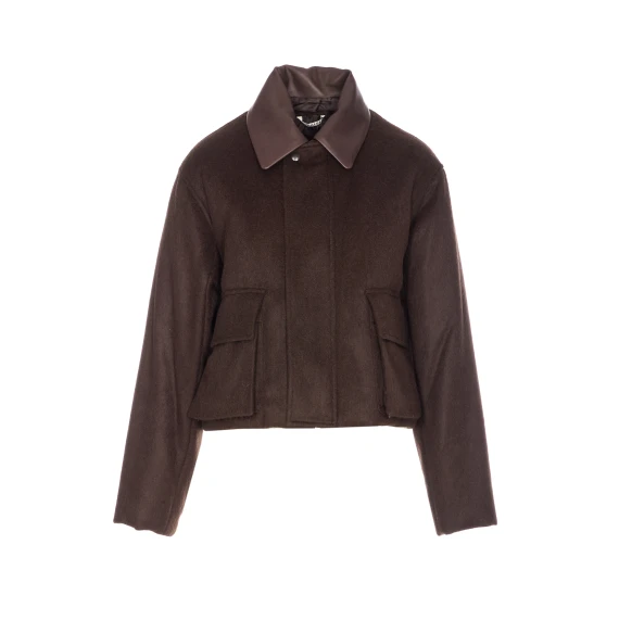 AURALEE Giacche Marrone