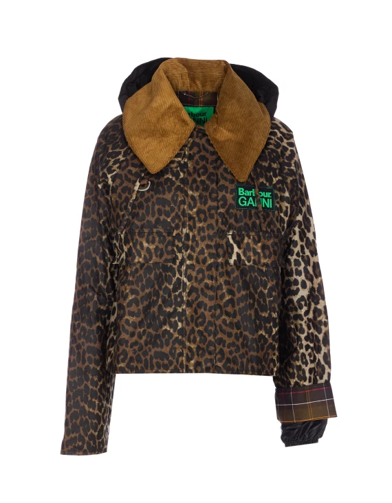 BARBOUR X GANNI Giacconi Marrone