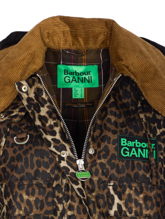BARBOUR X GANNI Giacconi Marrone