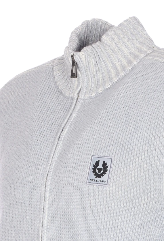 SEASONAL WATCH ZIPPED SWEATER