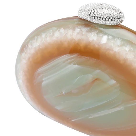 ARIEL TRANSPARENT HANDBAG