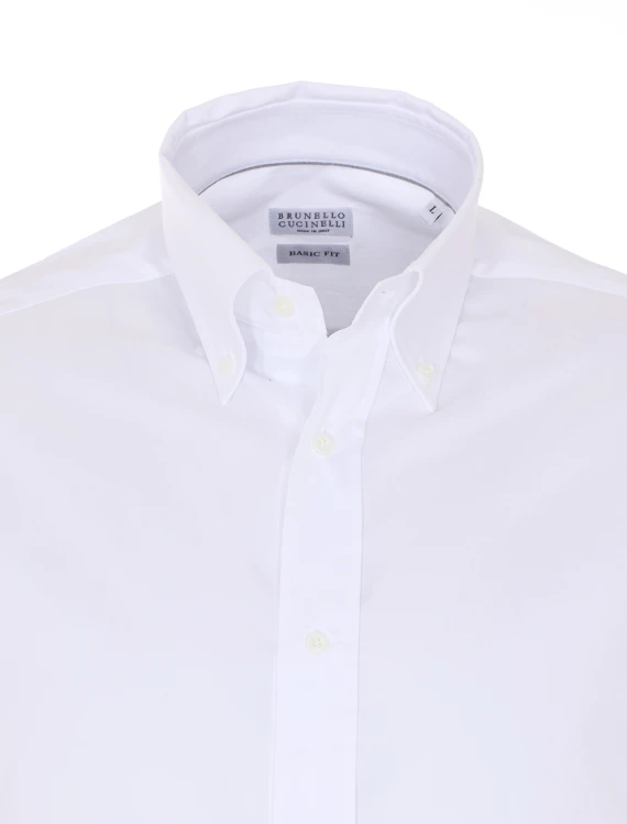 Brunello Cucinelli Camicie Bianco