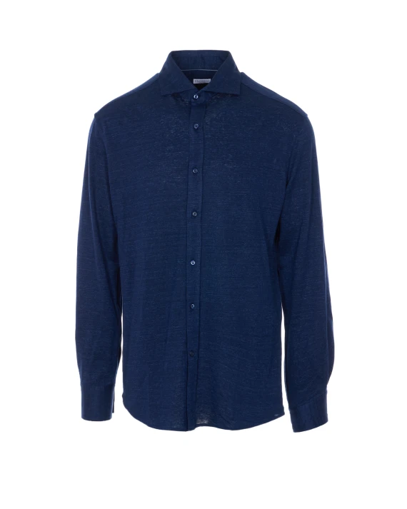 Brunello Cucinelli Camicie Blue