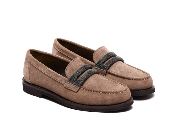 Flat shoes Brown